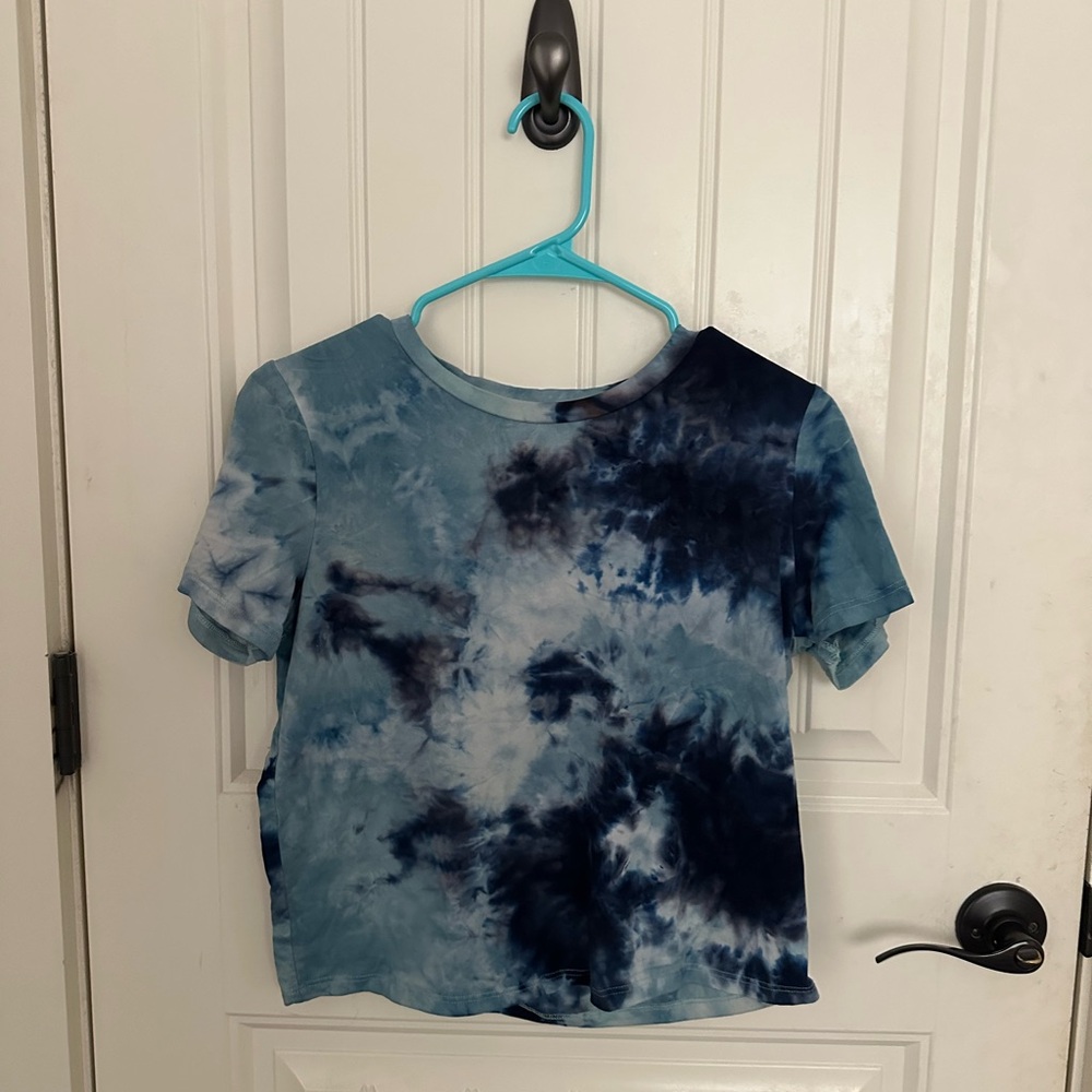 Blue Tie-Dye Shirt